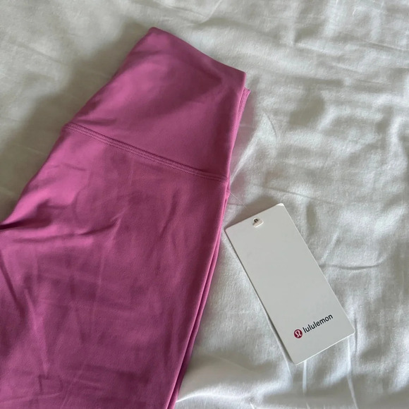 🆕 Lululemon Align HR Pant 28” Pink Blossom - Picture 2 of 9